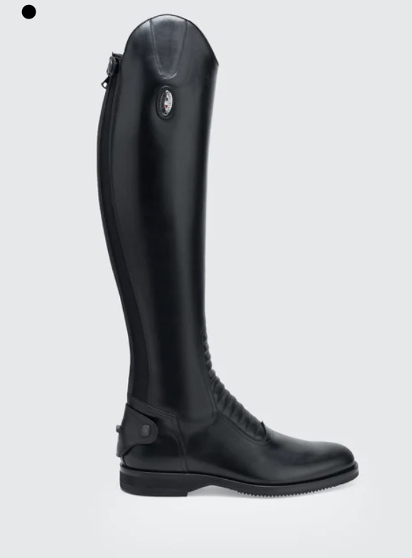 Secchiari Custom "Zeus" Riding Boots - Black - Size 38 - New!