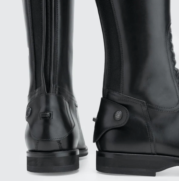Secchiari Custom "Zeus" Riding Boots - Black - Size 38 - New!