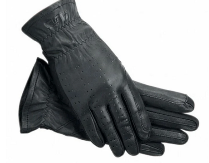 SSG Gloves Kids' Pro Show Leather Gloves - Black - Size 4