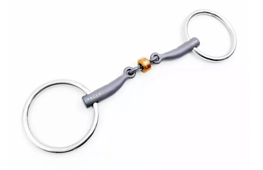 Fager Stephanie Titanium Bradoon Loose Ring - 5.25"