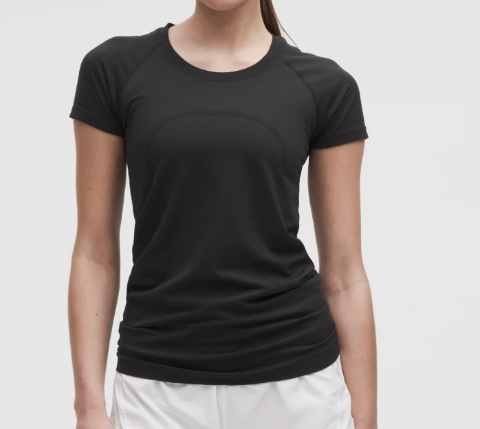 Lululemon Swiftly Tech Short-Sleeve Shirt - Black - Women's 10