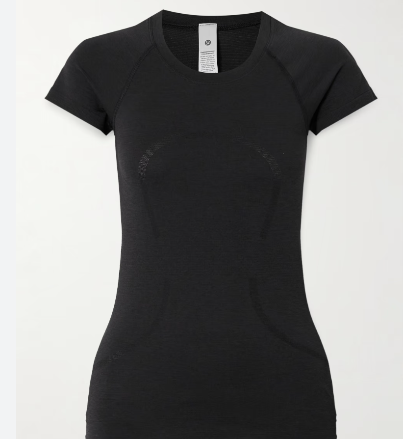 Lululemon Swiftly Tech Short-Sleeve Shirt - Black - Women's 10