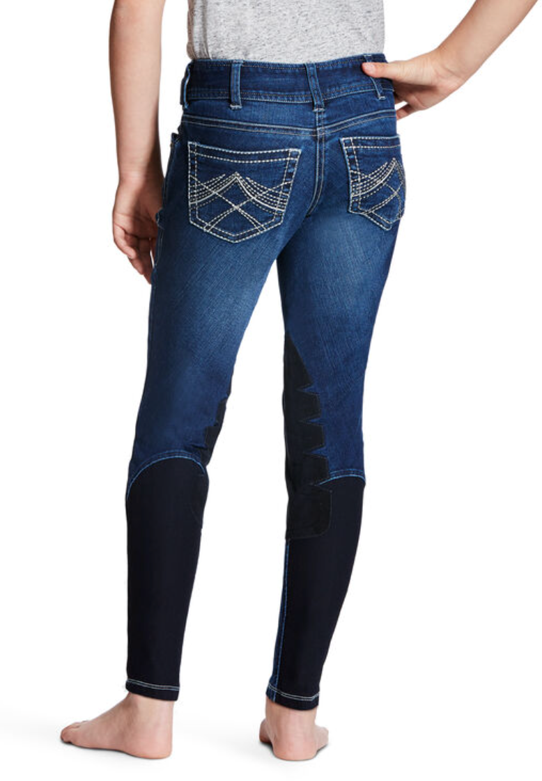 Ariat Denim Knee Patch Breech - Women's 32 - New!