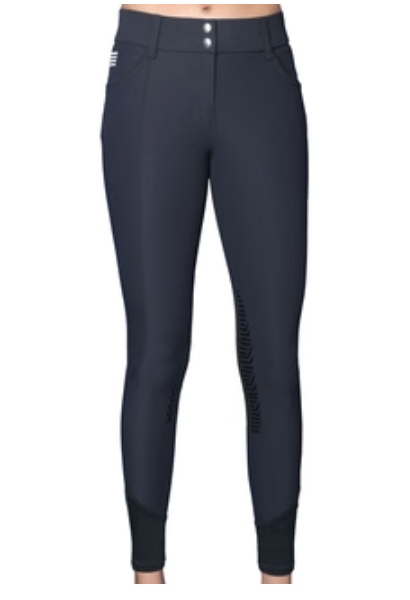 GhoDho Aubrie Pro Knee Patch Breech - Black - Women's US 22 - New!