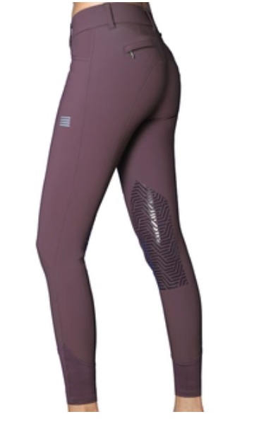 GhoDho Vela Essential Knee Patch Breech - Concord - Women's US 30 - New!