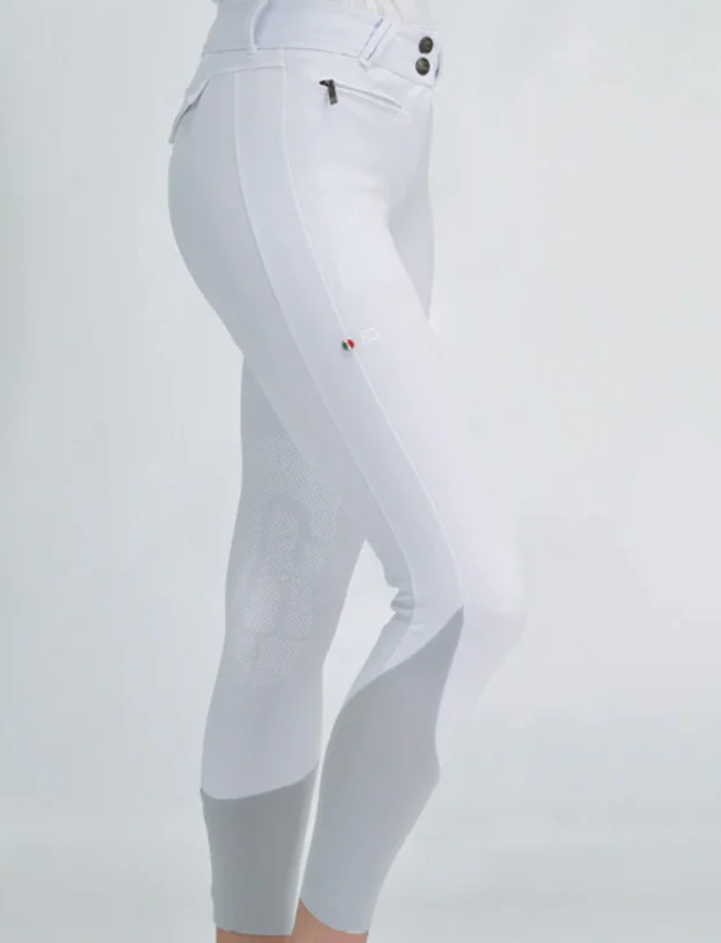For Horses “Emma” Breeches - White - IT38 (US 22)