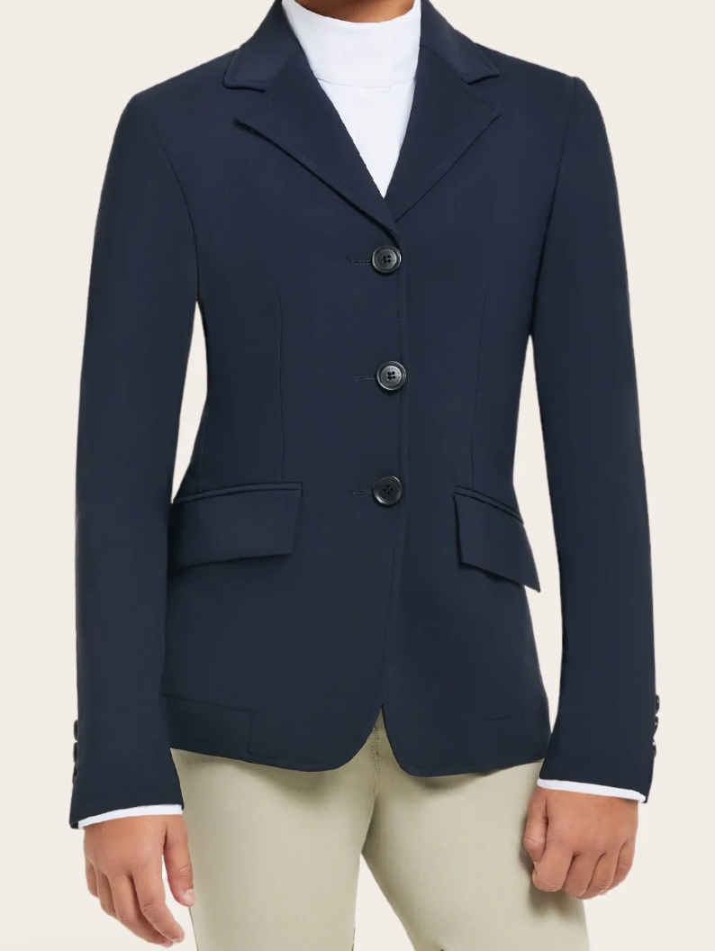 RJ Classics Orange Label Jr Show Coat- Navy - Child's 8R