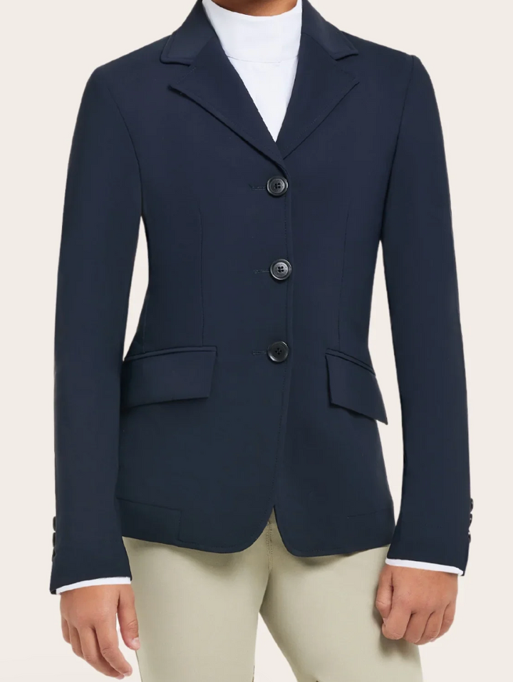 RJ Classics Orange Label Jr Show Coat- Navy - Child's 8R
