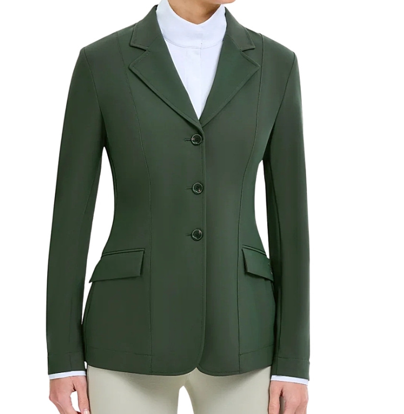 R.J. Classics Monterey Orange Label Show Coat - Green - Women's 14R - New!