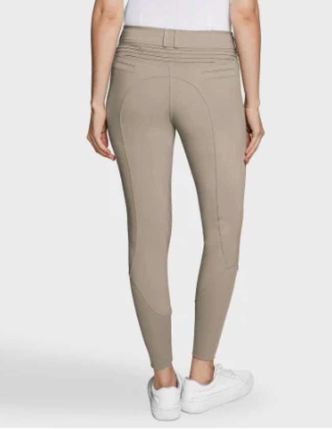 Samshield - Clothilde Knee Grip Women's Breeches - Tan - Women's FR 34 (US 2)
