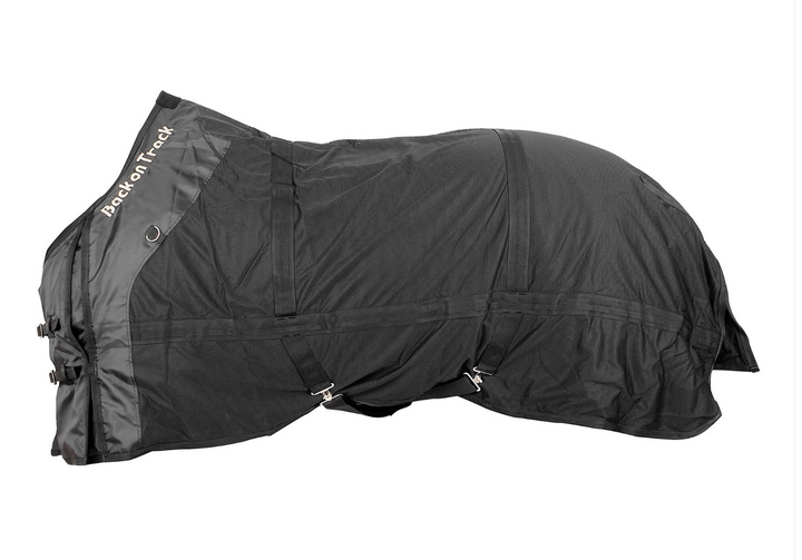 Back on Track Mesh Sheet - Black - 84"