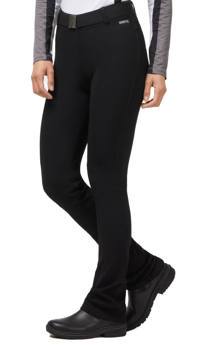 Kerrits Knee Patch Bootcut Riding Pant - Black - Women's X-Small