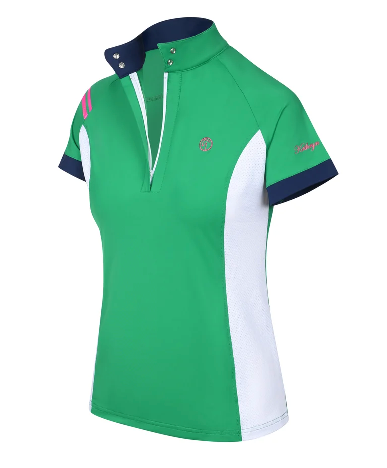 Kathryn Lily ProAir3 Polo- Emerald - Women's Medium - New!