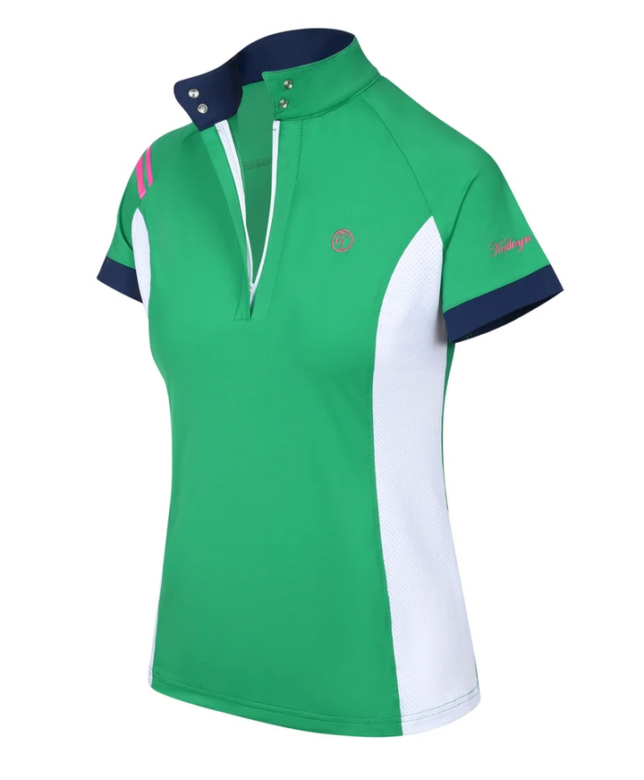 Kathryn Lily ProAir3 Polo- Emerald - Women's Medium - New!