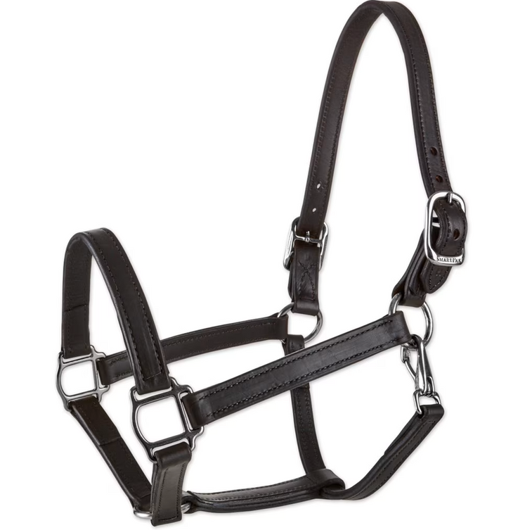 SmartPak Leather Halter - Horse