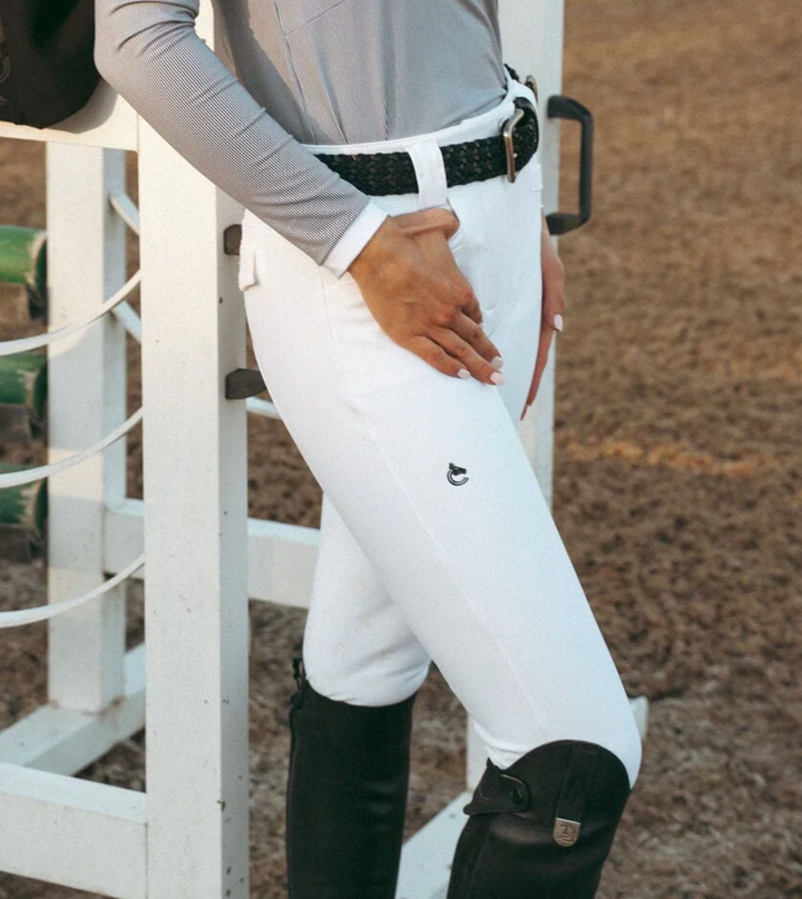 Criniere Juliette High Compression Breeches - White - Women's US 22 - New!
