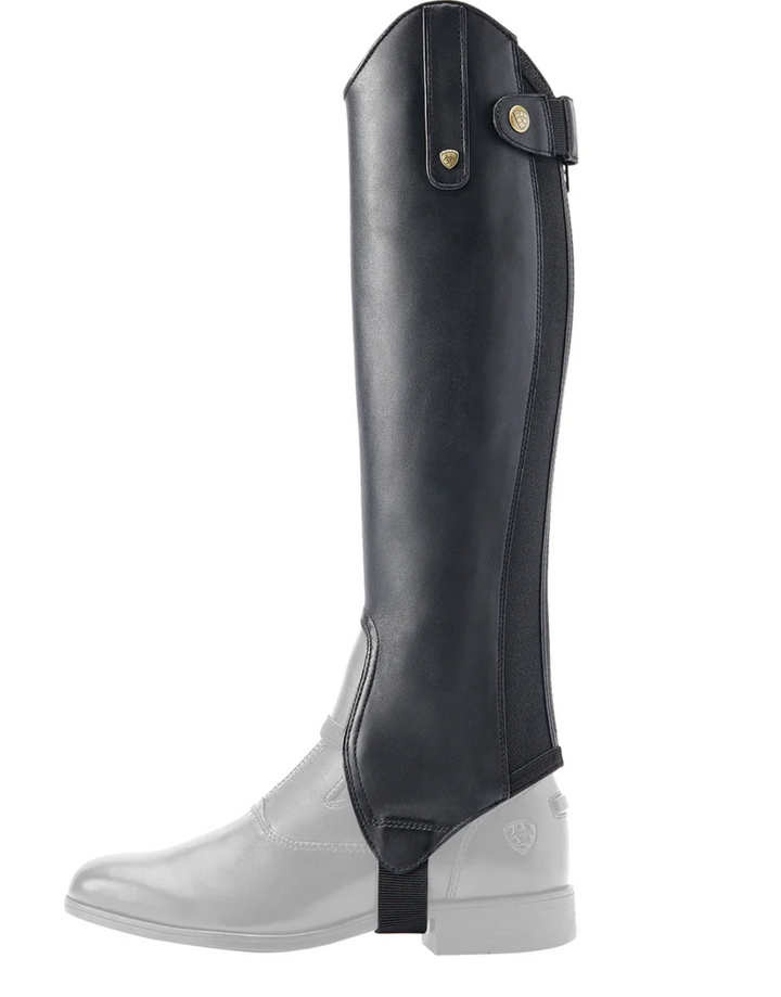 Ariat Heritage Contour Half Chaps - Black - XSM - New!