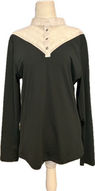 HARCOUR WOMENS 'DANCING' LONG SLEEVE COMPETITION SHIRT - XL