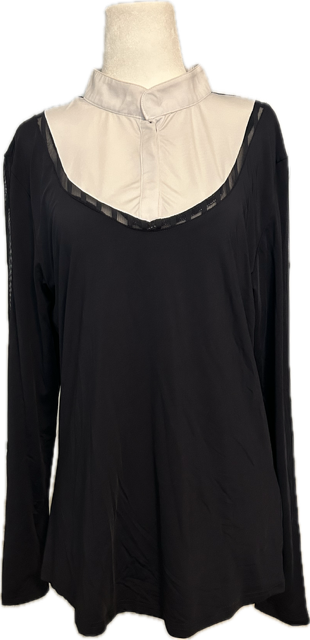 HARCOUR WOMENS 'DANCING' LONG SLEEVE COMPETITION SHIRT - XL