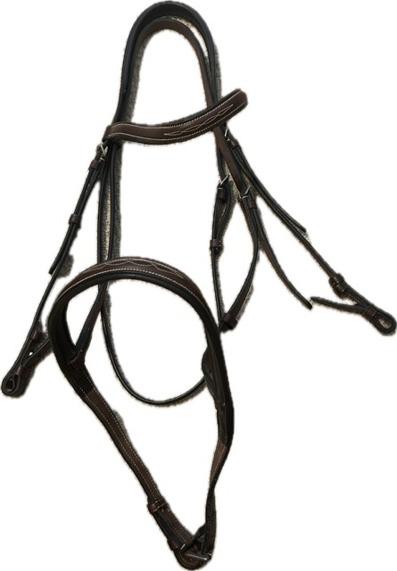 Red Barn Brown English Leather Bridle