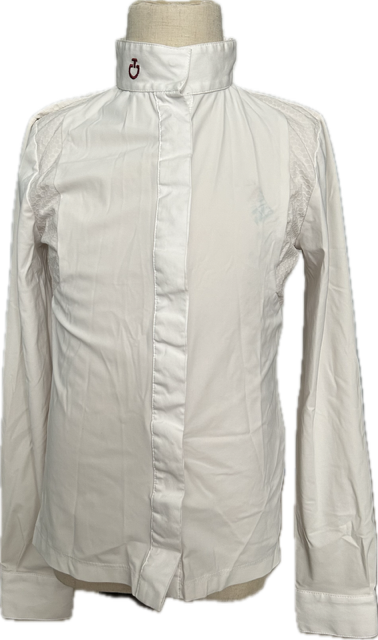 Cavalleria Toscana Kid's Long Sleeve Show Shirt - Child 10