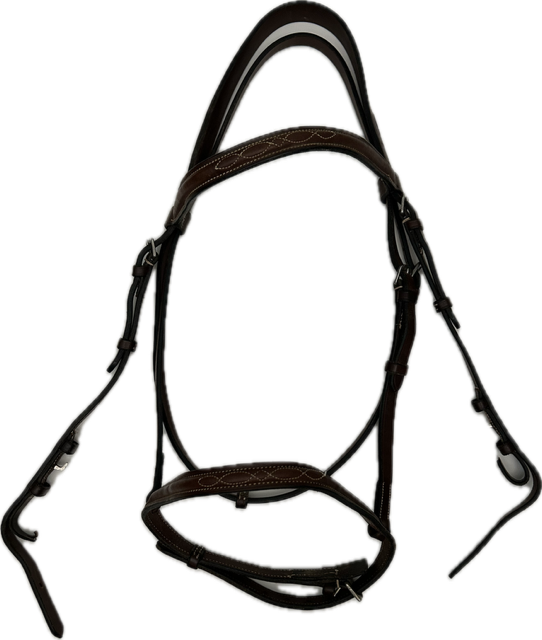 Fancy Stitch Hunter Bridle – Cob Size