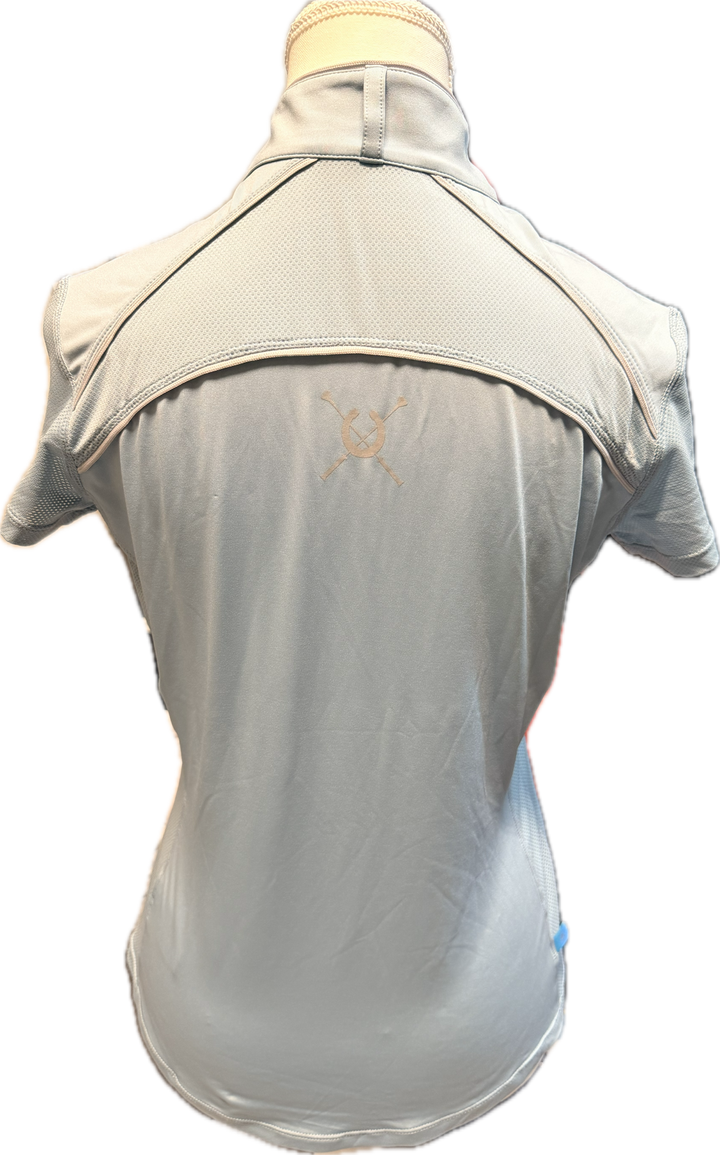 Chestnut Bay Performance Rider SkyCool Sport S/S Shirt - Blue - Women's X-Small