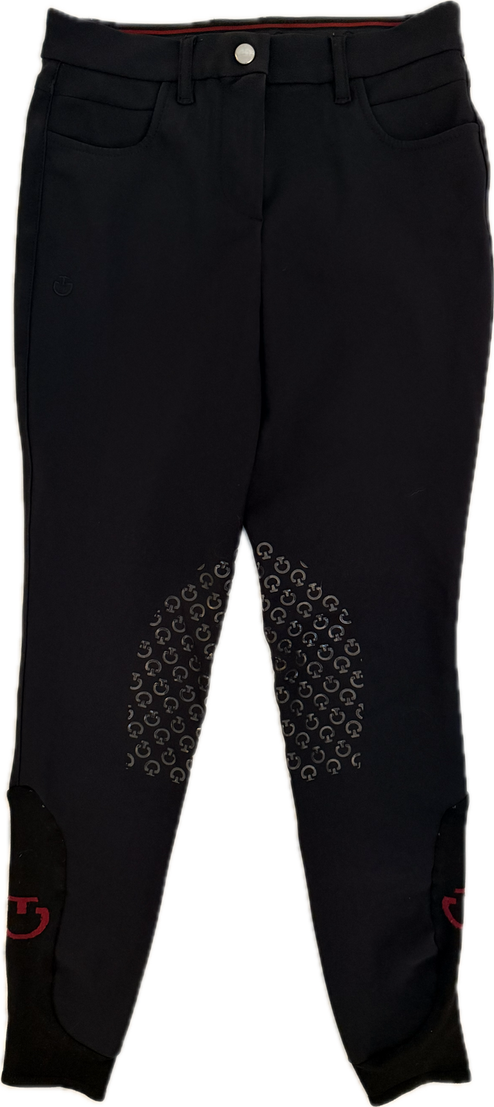 Cavalleria Toscana Knee Grip Breeches - Black - Child's 12