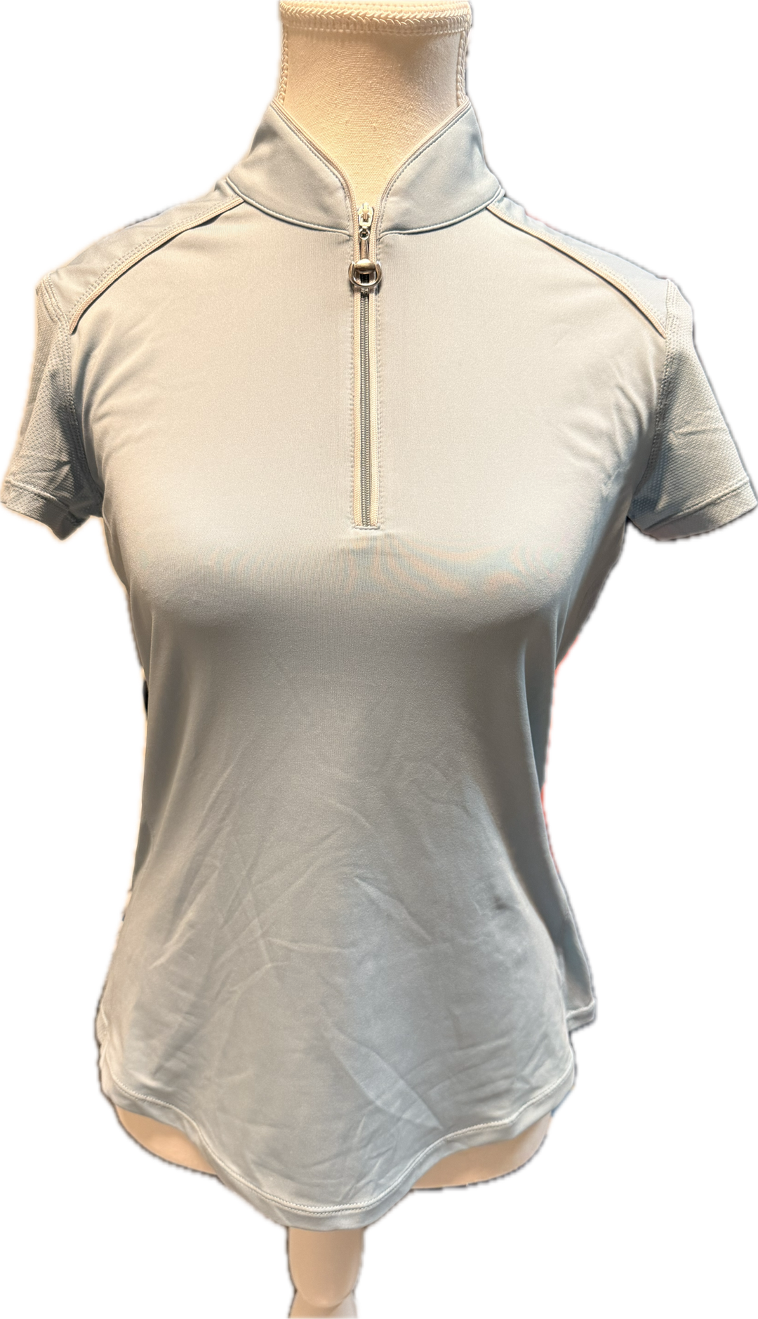 Chestnut Bay Performance Rider SkyCool Sport S/S Shirt - Blue - Women's X-Small