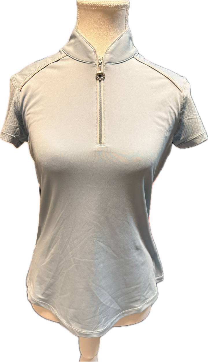 Chestnut Bay Performance Rider SkyCool Sport S/S Shirt - Blue - Women's X-Small