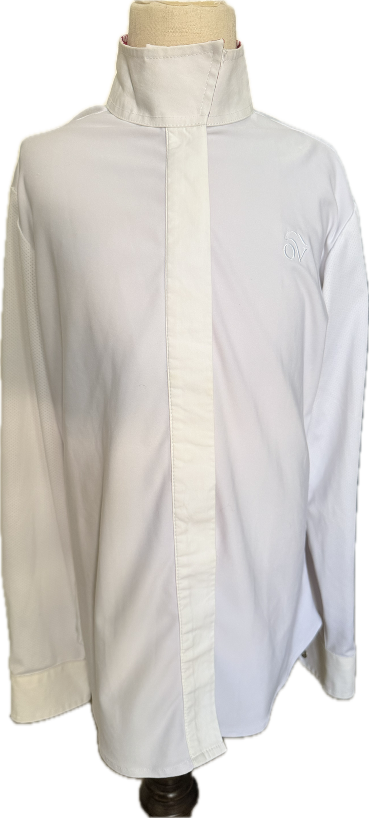 Ovation Kids’ Long Sleeve Show Shirt - Hearts - Child's 14