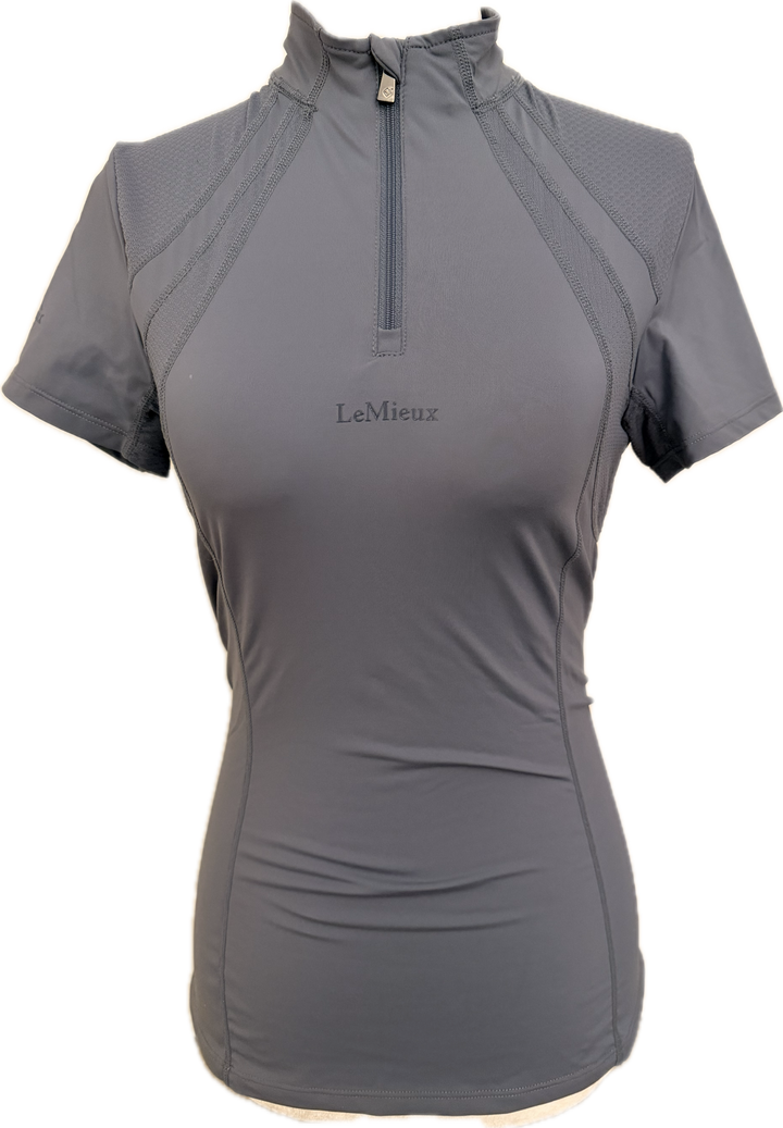 Lemieux Mia Mesh S/S Base Layer - Ice Blue - Women's US 2