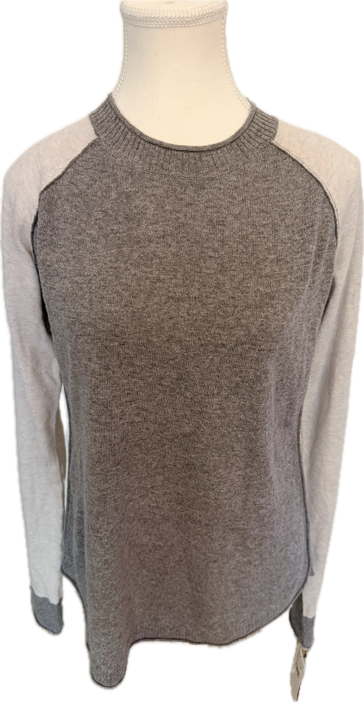 Noble Outfitters Homerun Crew Sweater - Gray - Women's M - New!