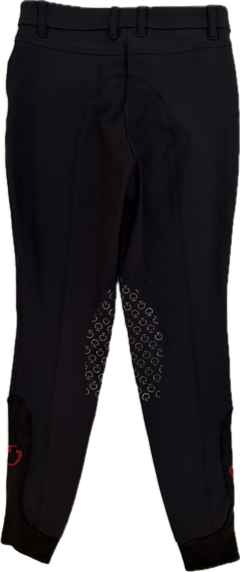 Cavalleria Toscana Knee Grip Breeches - Black - Child's 12