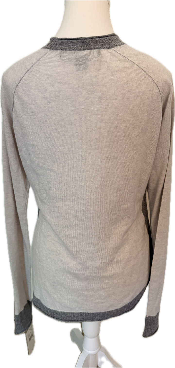Noble Outfitters Homerun Crew Sweater - Gray - Women's M - New!
