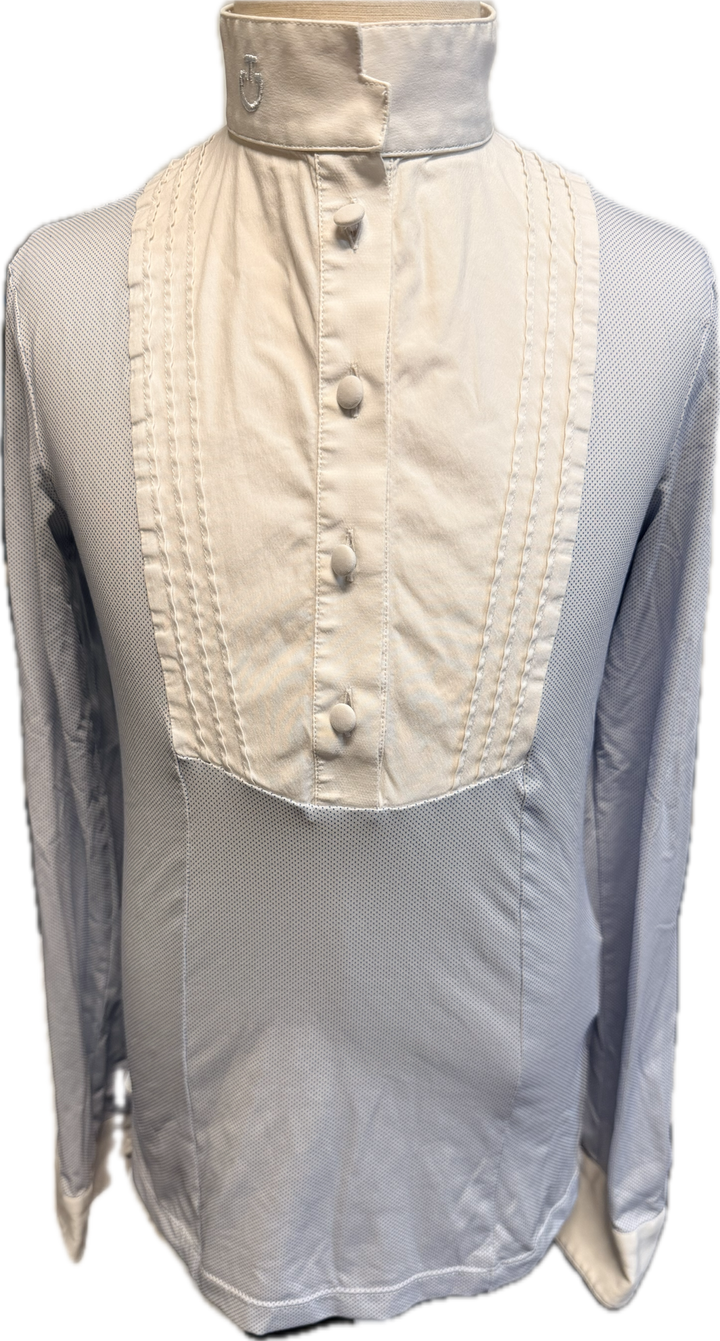 Cavalleria Toscana Bib Long Sleeve Show Shirt - Child's 10