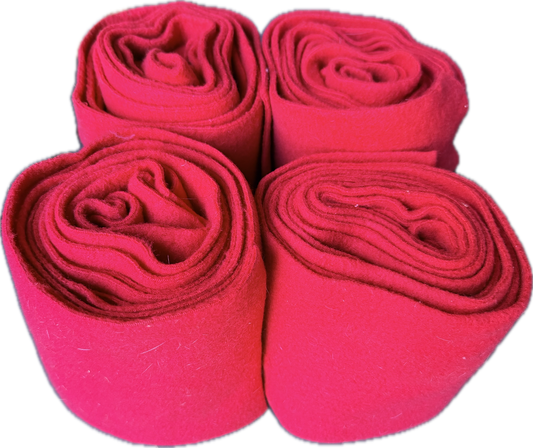 Polo Wraps - Red - Horse