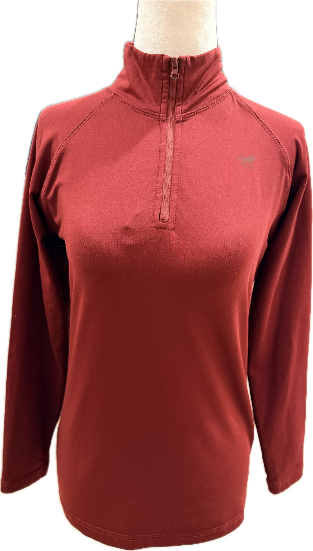 Smartpak Piper Winter Pullover - Burgundy - Women's Small