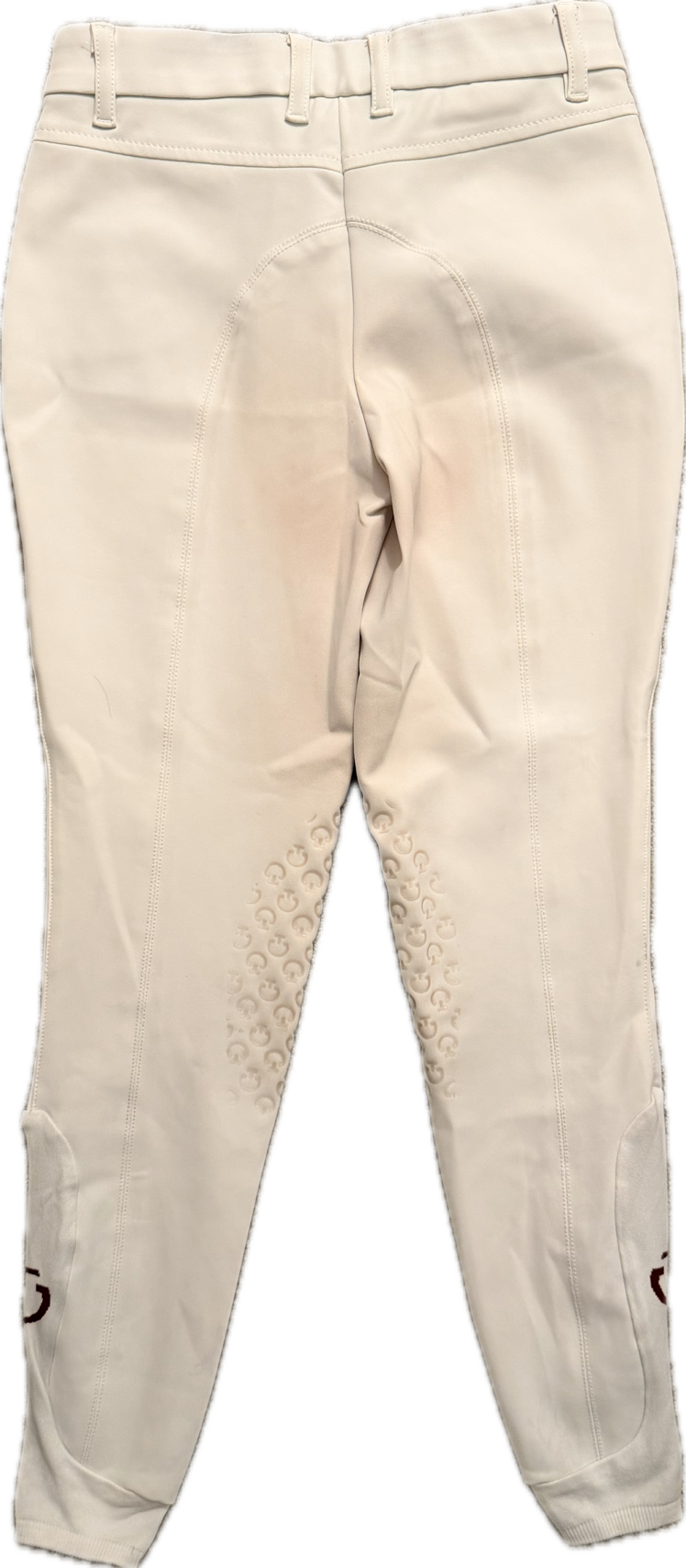 Cavalleria Toscana Knee Grip Breeches - White - Child's 12