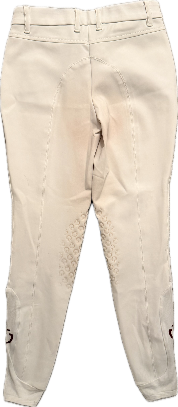 Cavalleria Toscana Knee Grip Breeches - White - Child's 12