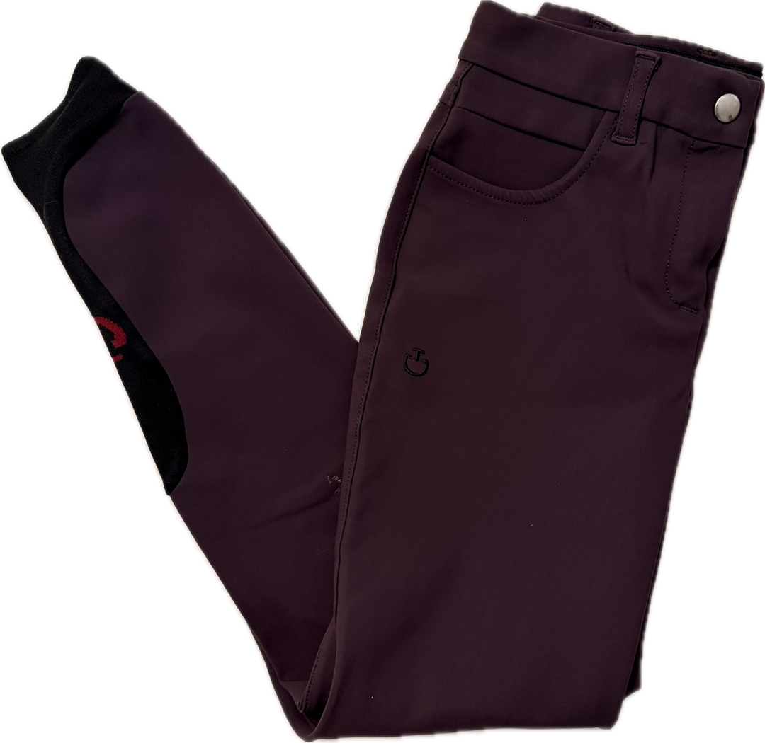Cavalleria Toscana Knee Grip Breeches - Brown - Child's 12