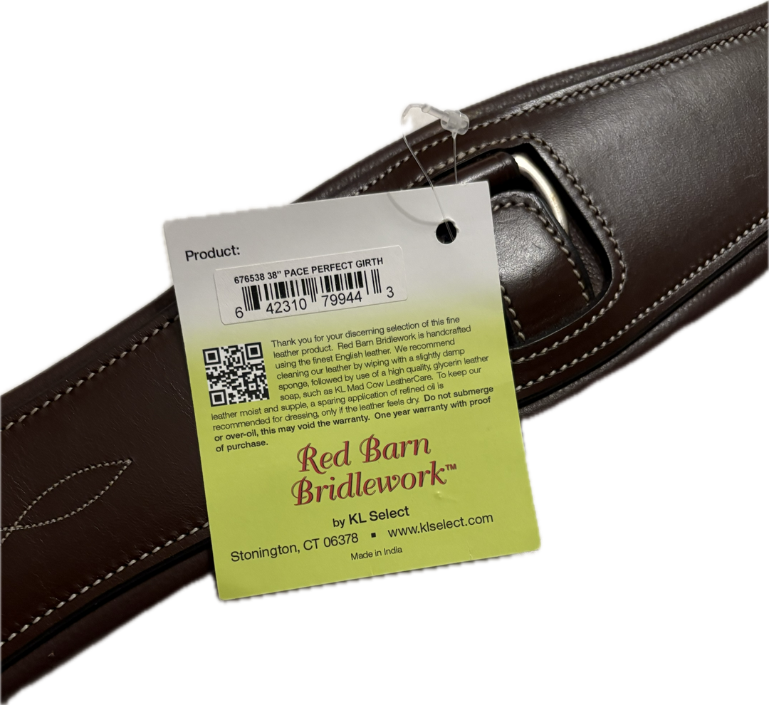 Red Barn Pace Perfect Girth - Size 38" - New!
