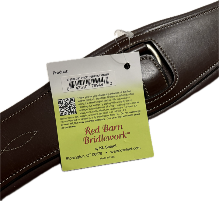 Red Barn Pace Perfect Girth - Size 38" - New!
