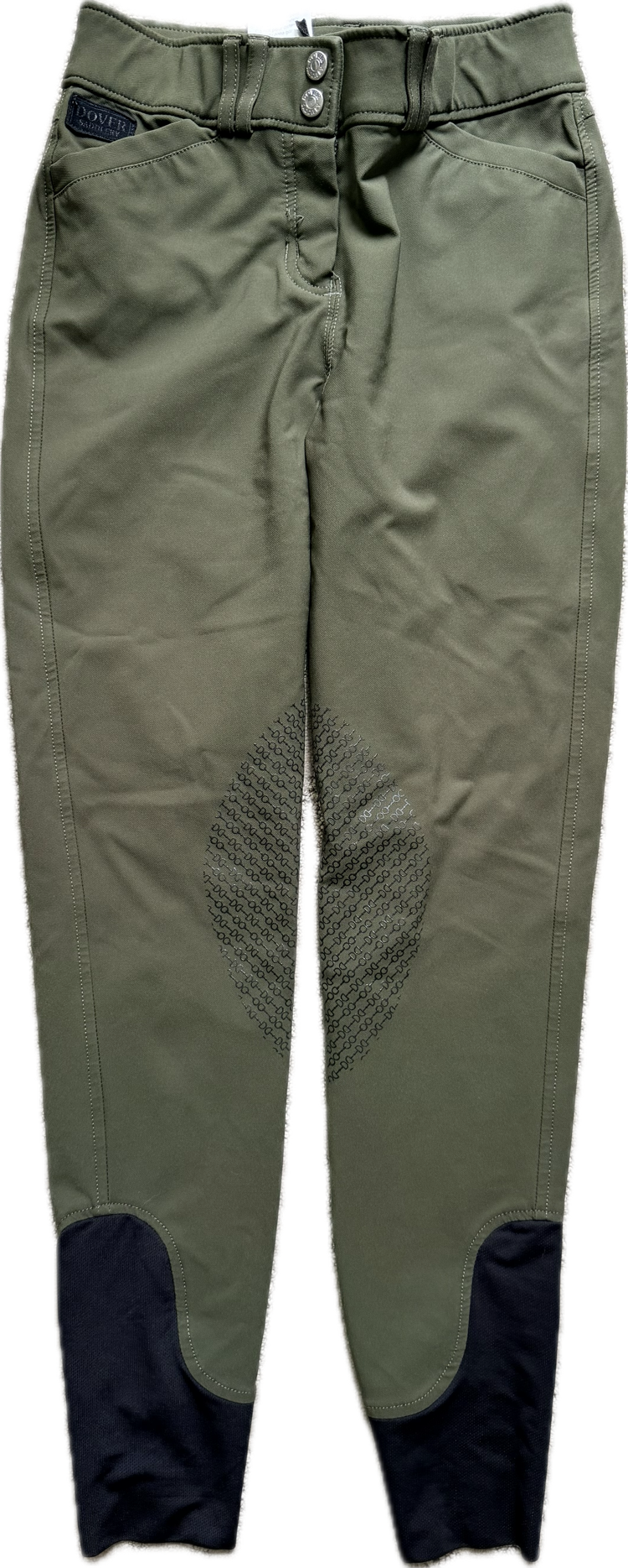 Dover IconEQ™ Dalton Tech Nova Knee-Patch Breech - Olive - Women's US 26