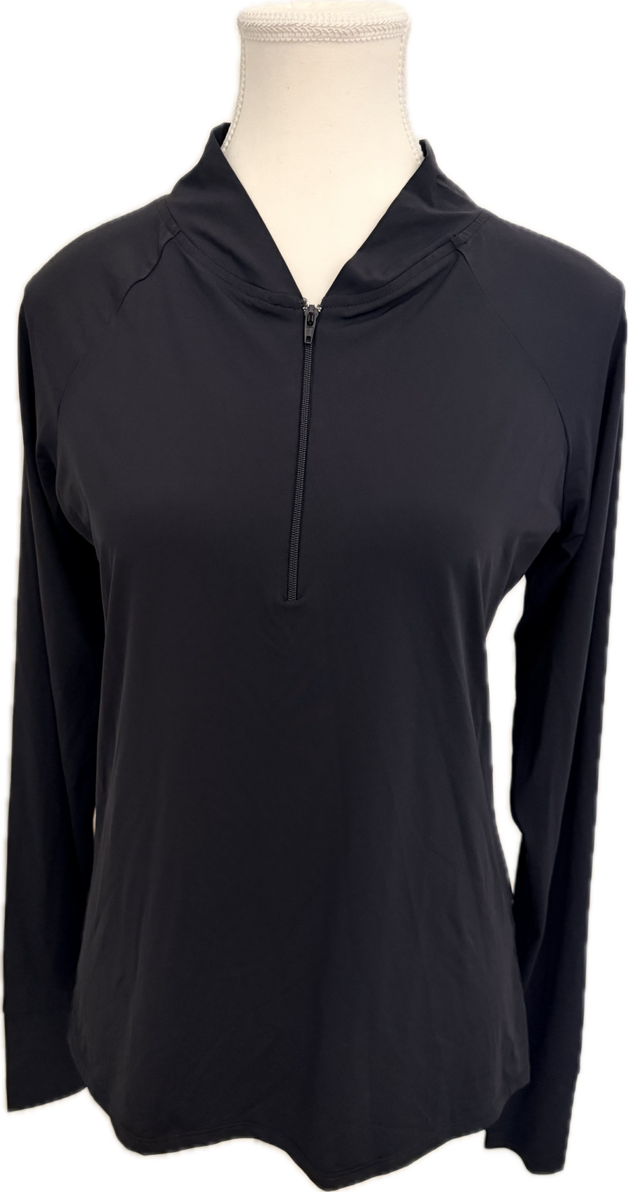 Kismet - "Jane" Schooling Shirt - Black - Women's L - New!