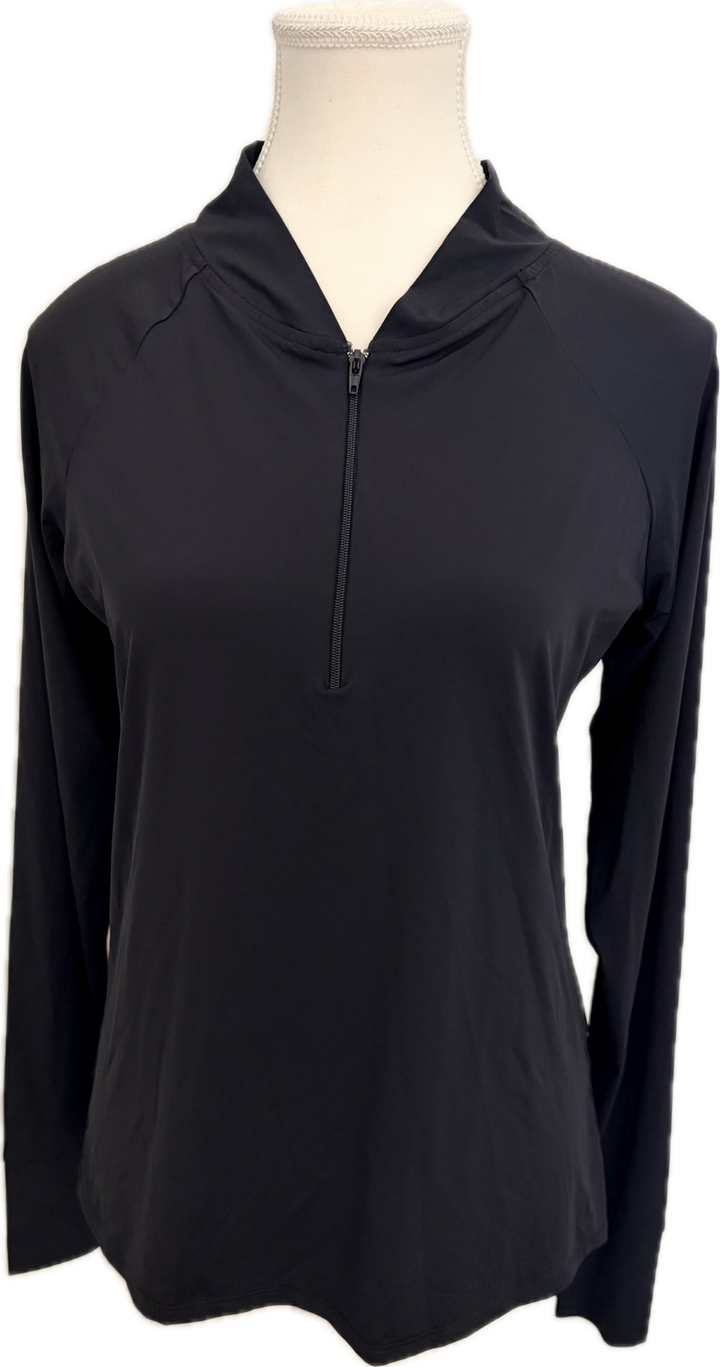 Kismet - "Jane" Schooling Shirt - Black - Women's L - New!
