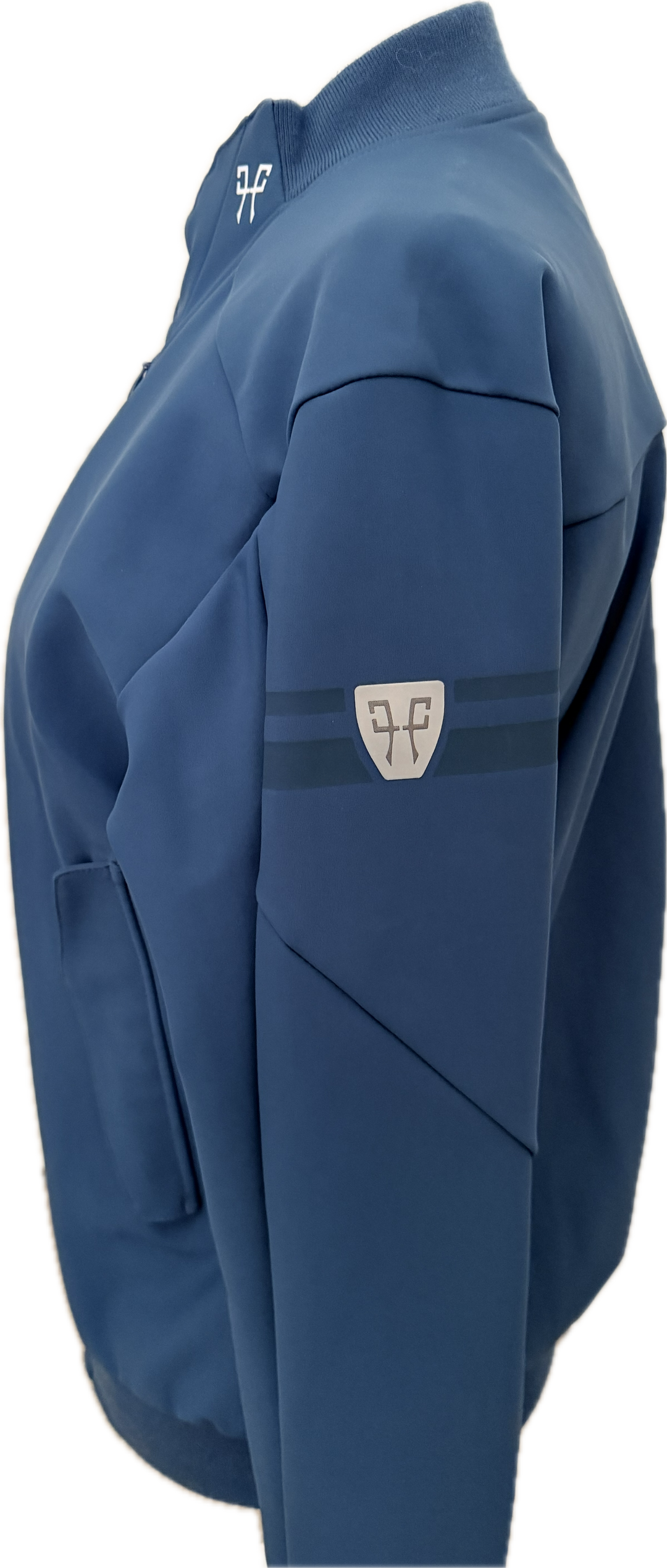 Horse Pilot Airbag Compatible Bomber Jacket - Teal - Women's Small