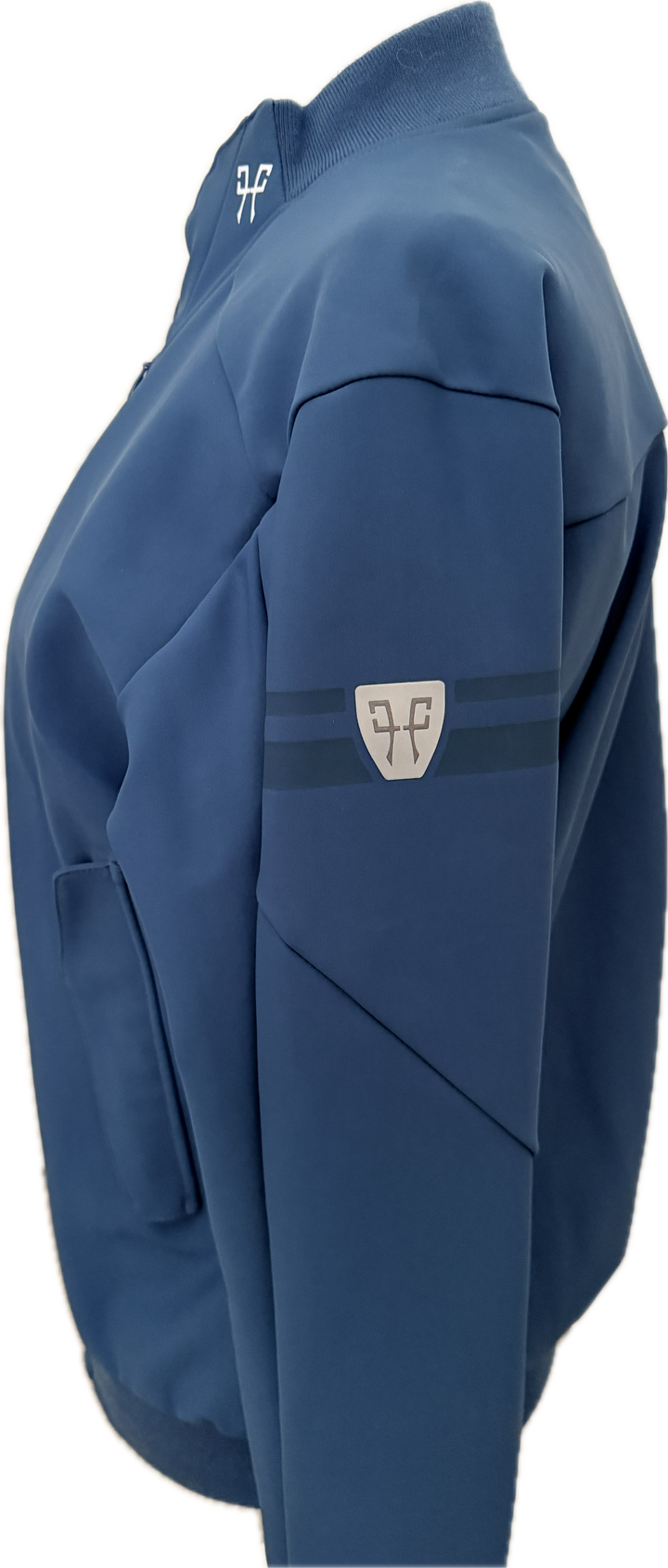 Horse Pilot Airbag Compatible Bomber Jacket - Teal - Women's Small