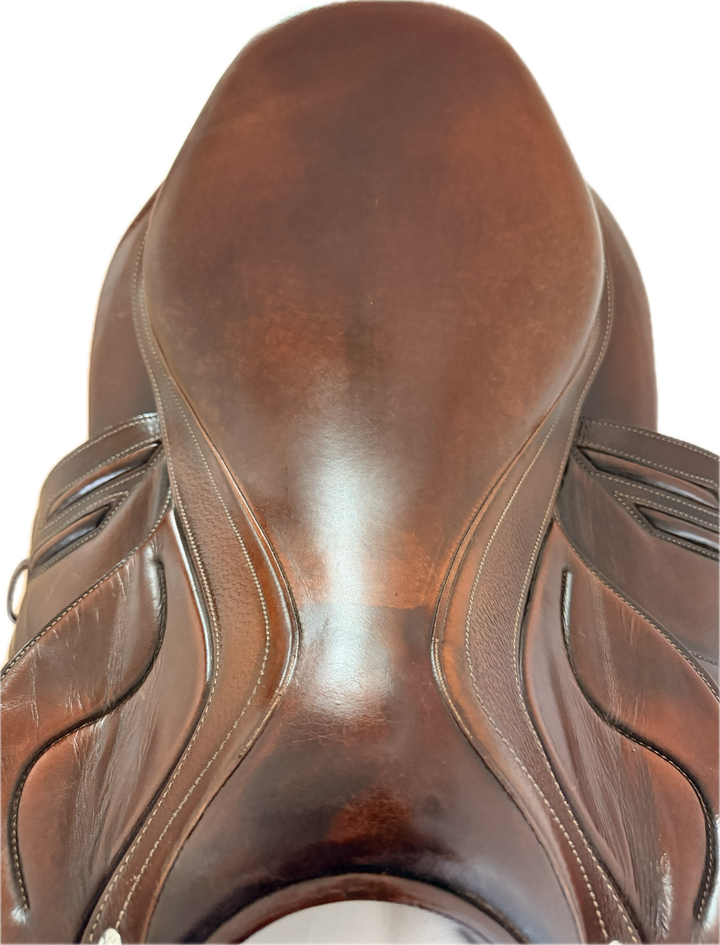 18" 3R Devoucoux Biarritz Lab All Buffalo Hunter/Jumper Saddle