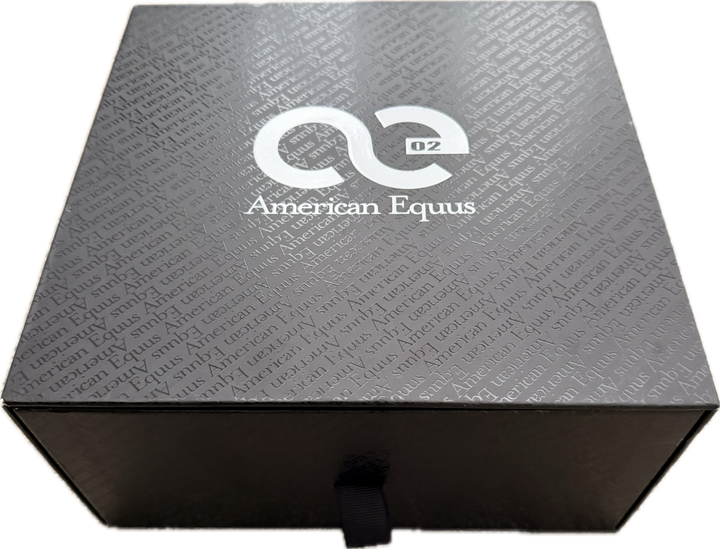 American Equus Safety Stirrups Angled Footbed - Black - 4.5"